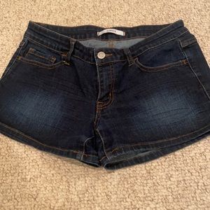 Denim shorts